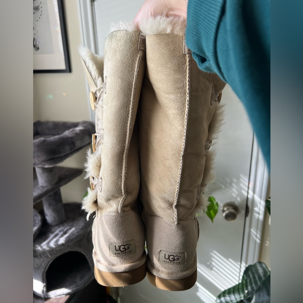 Ugg Tall Button Boots - Picture 3 of 5